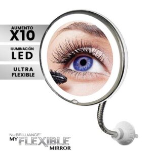 Espejo de aumento con luz led Flexible Mirror Botopro